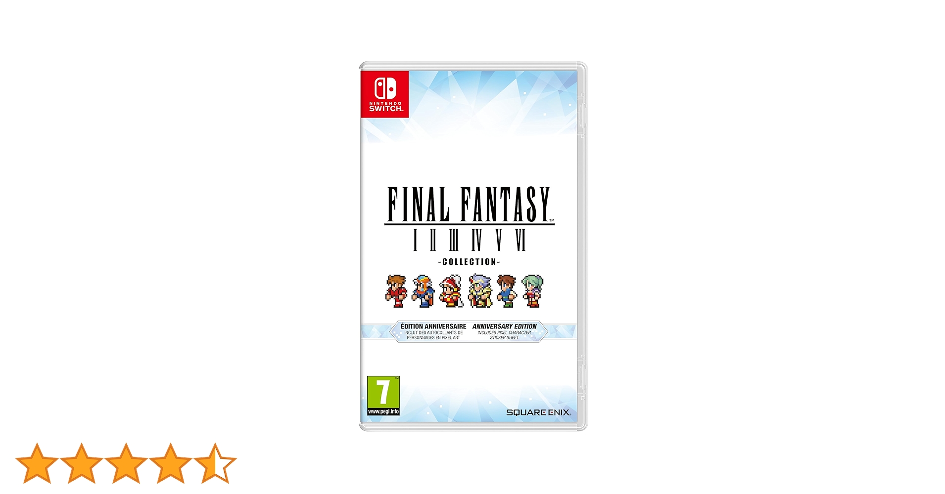 【新品】ファイナルファンタジー ピクセルリマスター　コレクション switch Amazon.co.jp: Final Fantasy I-VI Pixel Remaster Collection